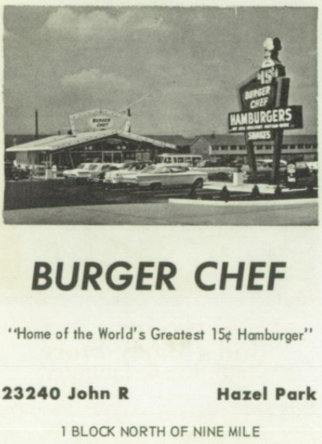 Burger Chef - Hazel Park 1965